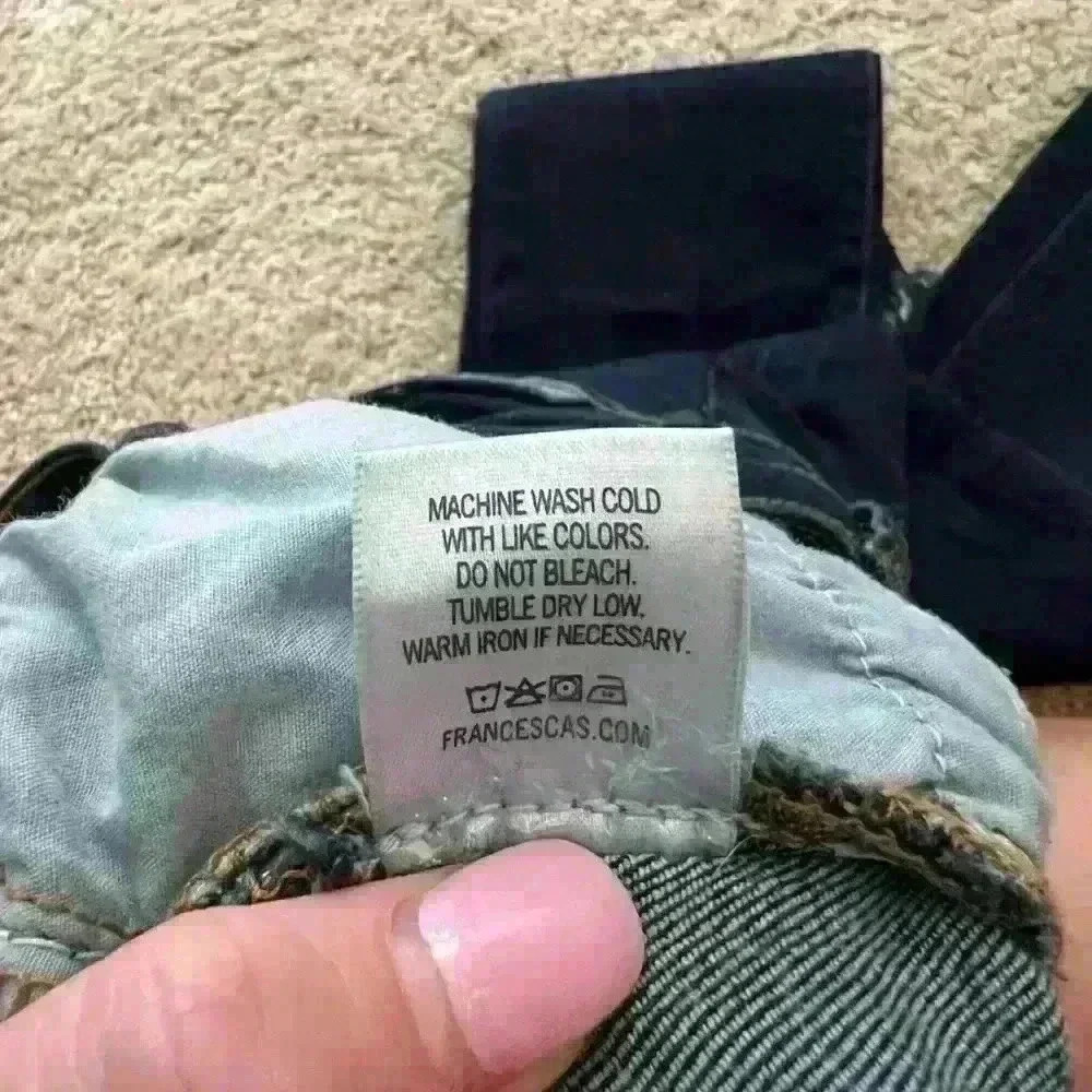 Woman Harper distressed straight leg jeans - Picture 2 of 6